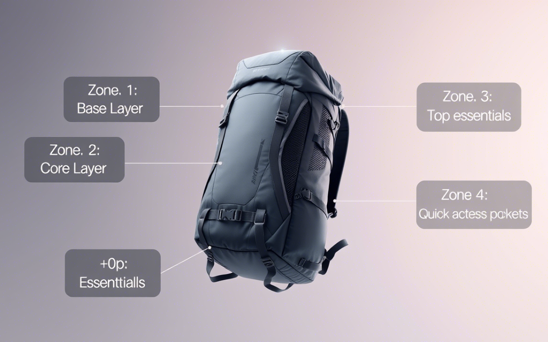 Camping backpack