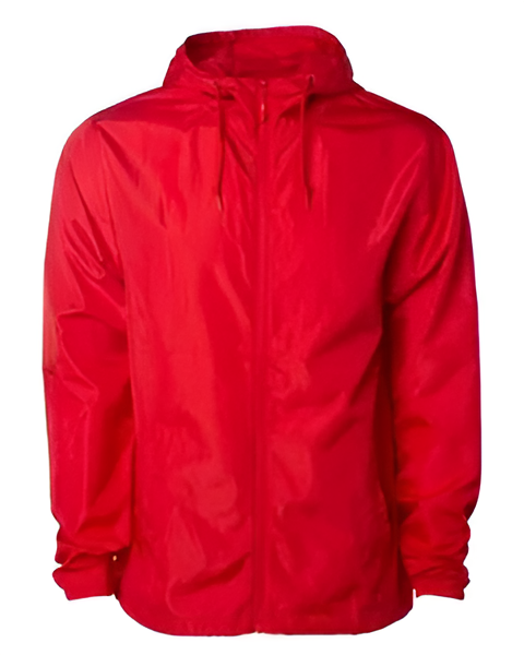 red windbreaker red windbreaker