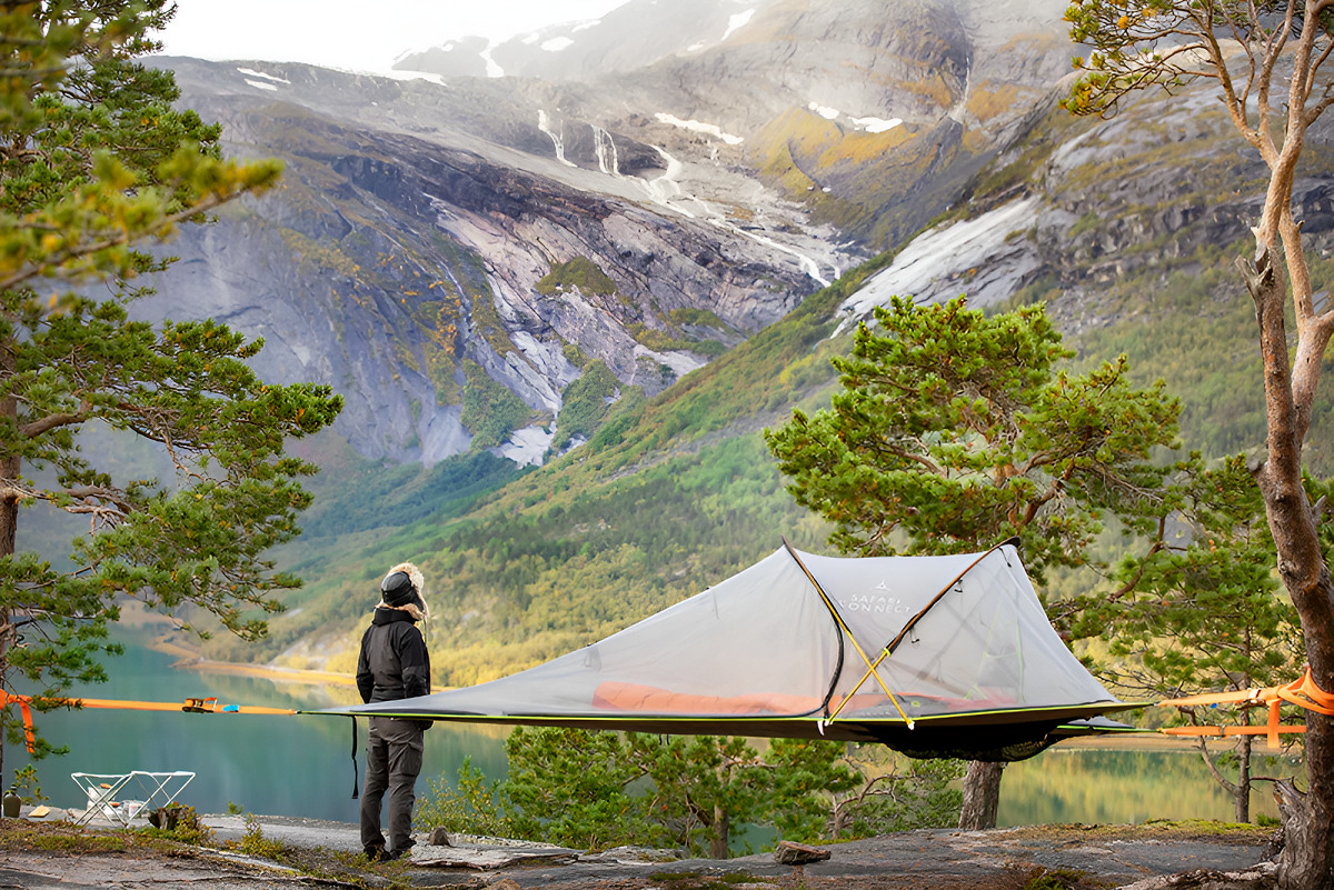 Campsite lakeview